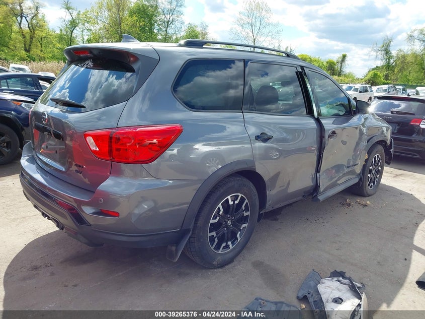 VIN 5N1DR2BM9LC644291 2020 NISSAN PATHFINDER SV 4WD