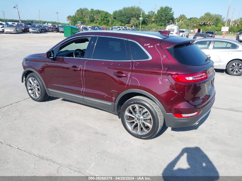 2017 LINCOLN MKC SELECT - 5LMCJ2C93HUL50333