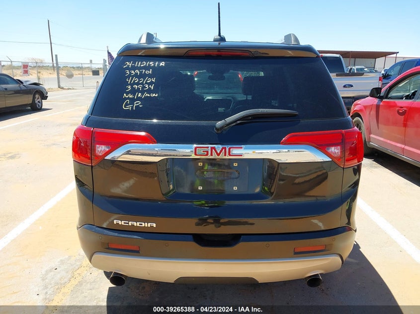 2017 GMC ACADIA SLT-1 - 1GKKNMLS5HZ238601