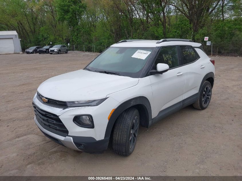 2022 Chevrolet Trailblazer Fwd Lt VIN: KL79MPS2XNB123848 Lot: 39265405