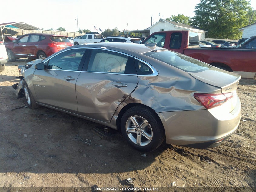 VIN 1G1ZD5ST1NF147375 2022 CHEVROLET MALIBU LT