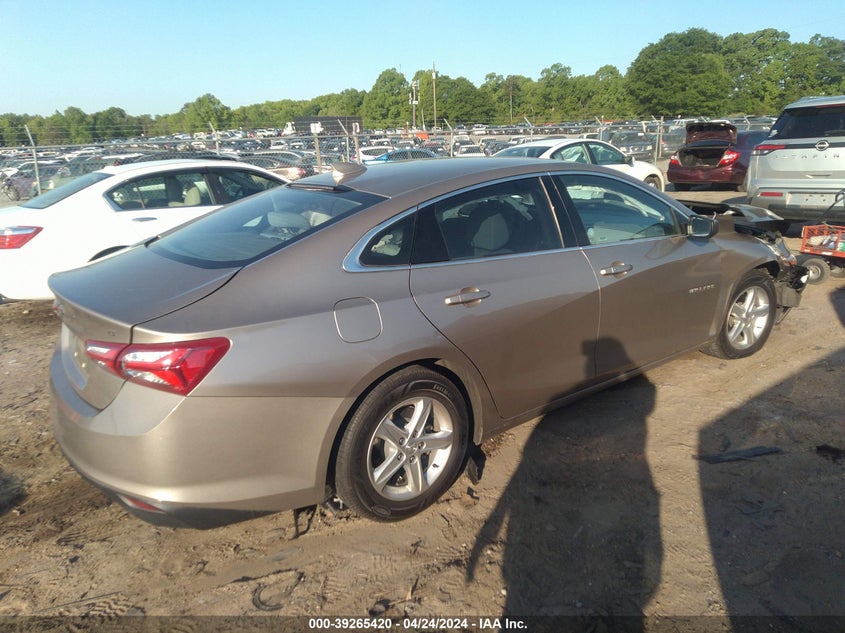 VIN 1G1ZD5ST1NF147375 2022 CHEVROLET MALIBU LT