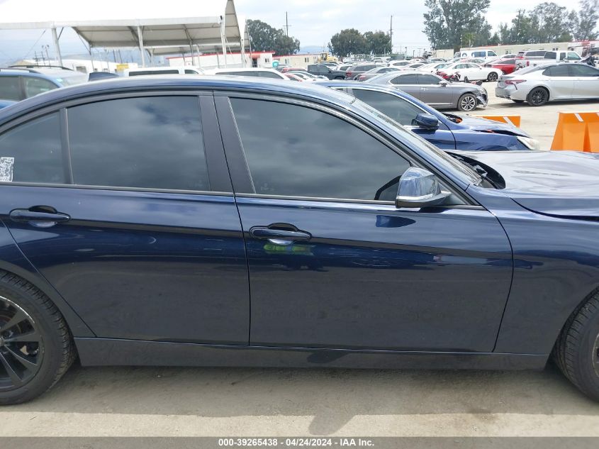 2016 BMW 320I VIN: WBA8A9C54GK617828 Lot: 39265438