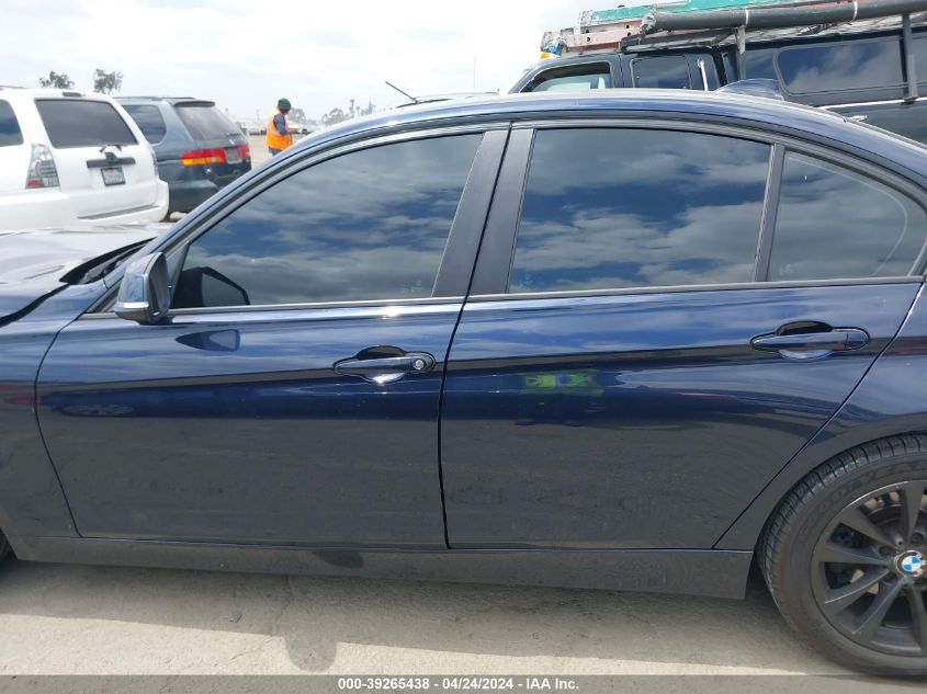 2016 BMW 320I VIN: WBA8A9C54GK617828 Lot: 39265438