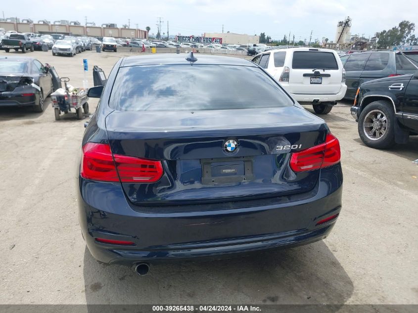 2016 BMW 320I VIN: WBA8A9C54GK617828 Lot: 39265438