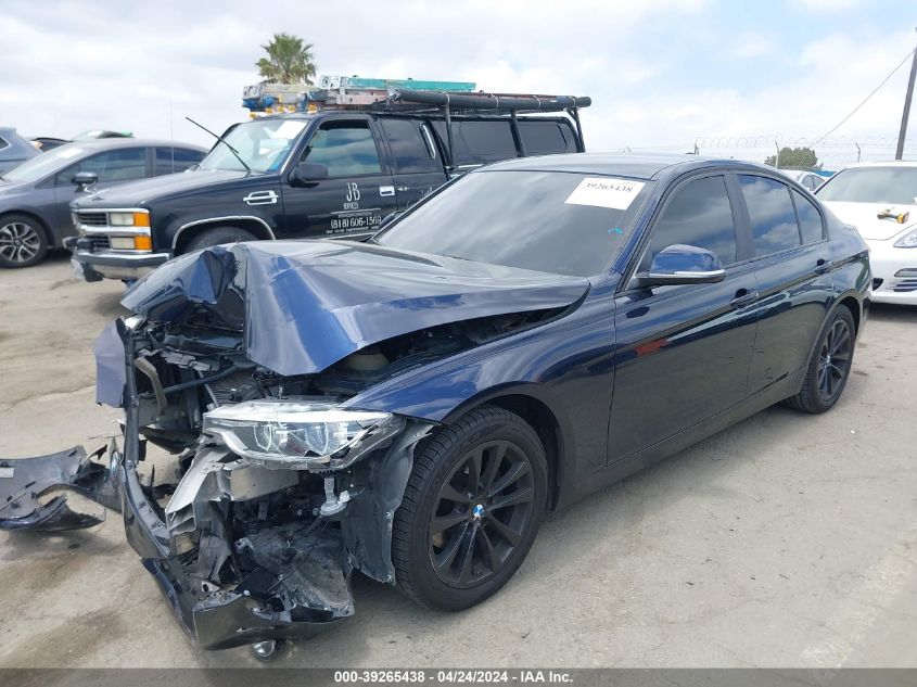 2016 BMW 320I VIN: WBA8A9C54GK617828 Lot: 39265438