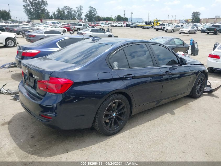 2016 BMW 320I VIN: WBA8A9C54GK617828 Lot: 39265438