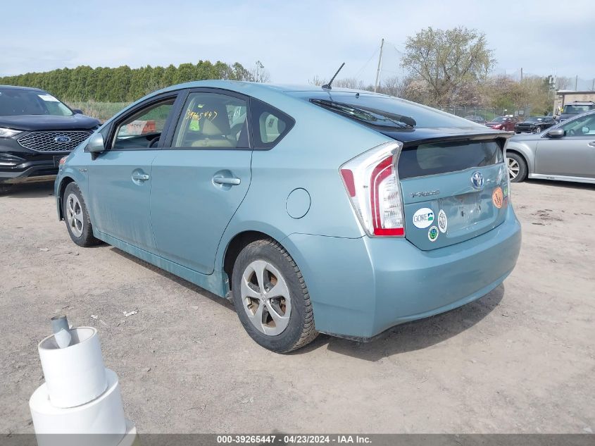 JTDKN3DU1E1804916 | 2014 TOYOTA PRIUS