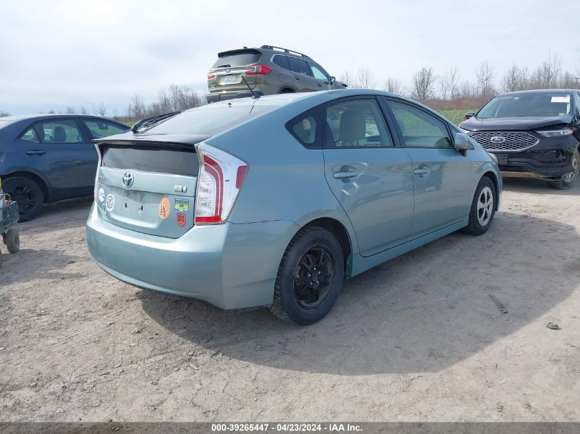 JTDKN3DU1E1804916 | 2014 TOYOTA PRIUS