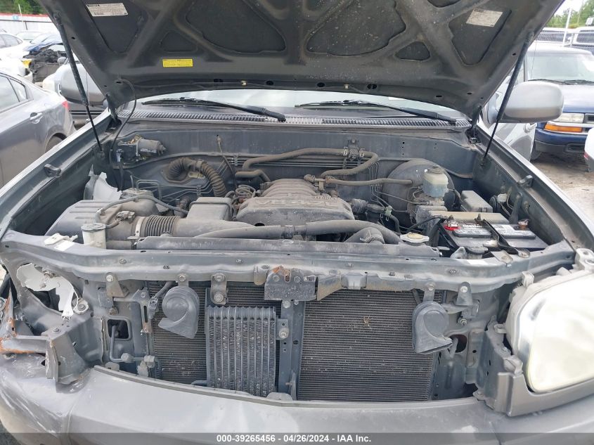 2005 Toyota Tundra Limited V8 VIN: 5TBET381X5S497275 Lot: 39265456