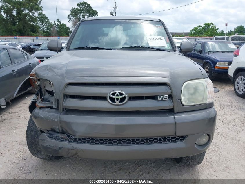 2005 Toyota Tundra Limited V8 VIN: 5TBET381X5S497275 Lot: 39265456
