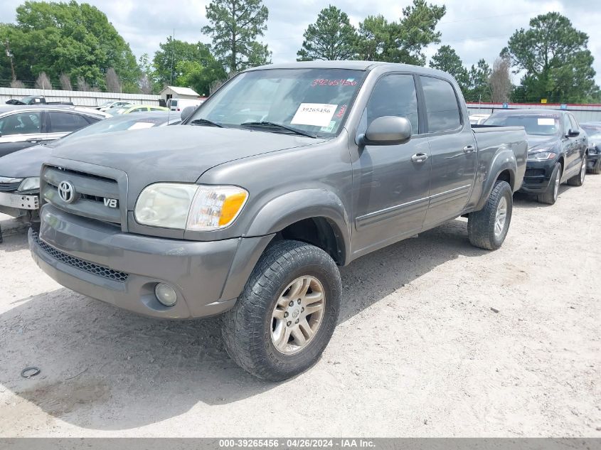 2005 Toyota Tundra Limited V8 VIN: 5TBET381X5S497275 Lot: 39265456