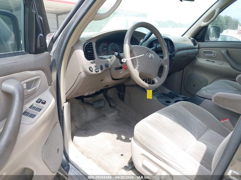 2005 Toyota Tundra Limited V8 VIN: 5TBET381X5S497275 Lot: 39265456