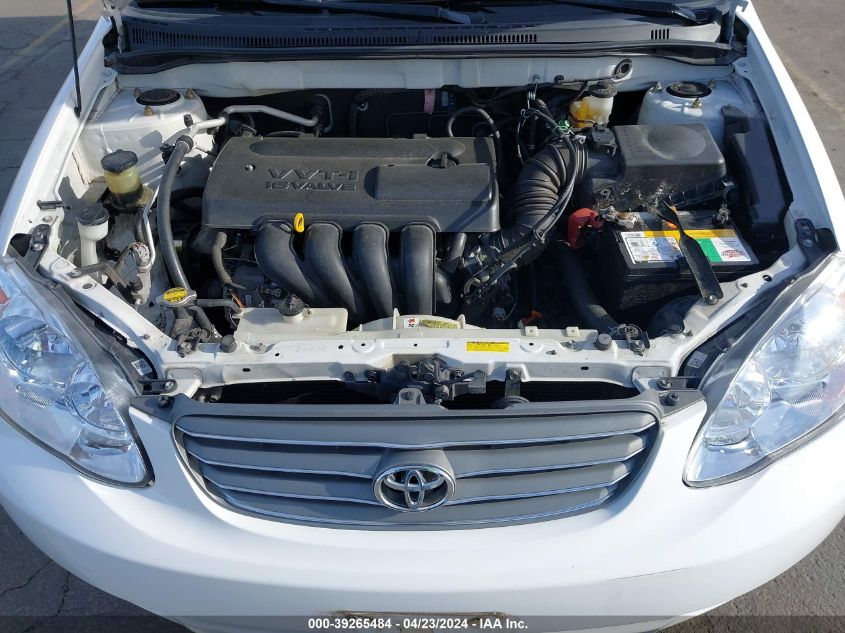 2003 Toyota Corolla Le VIN: 1NXBR32E13Z133223 Lot: 39265484