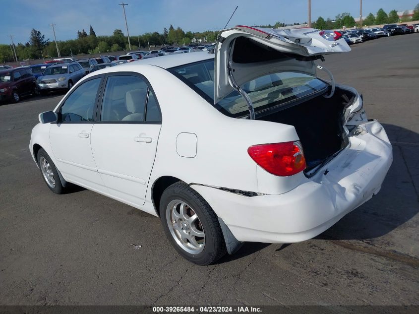 2003 Toyota Corolla Le VIN: 1NXBR32E13Z133223 Lot: 39265484