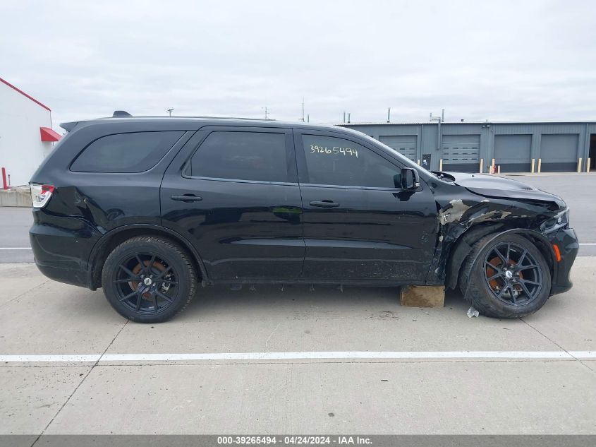 2022 Dodge Durango R/T Awd VIN: 1C4SDJCT9NC104212 Lot: 39265494