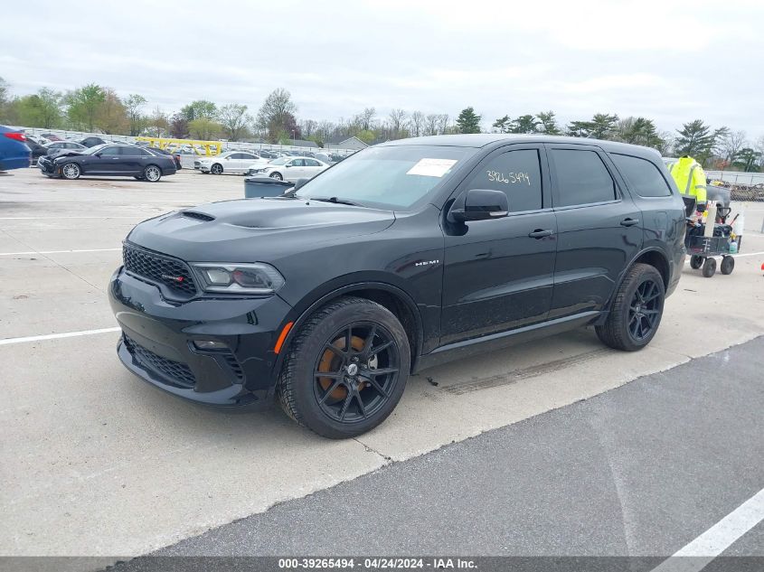 2022 Dodge Durango R/T Awd VIN: 1C4SDJCT9NC104212 Lot: 39265494