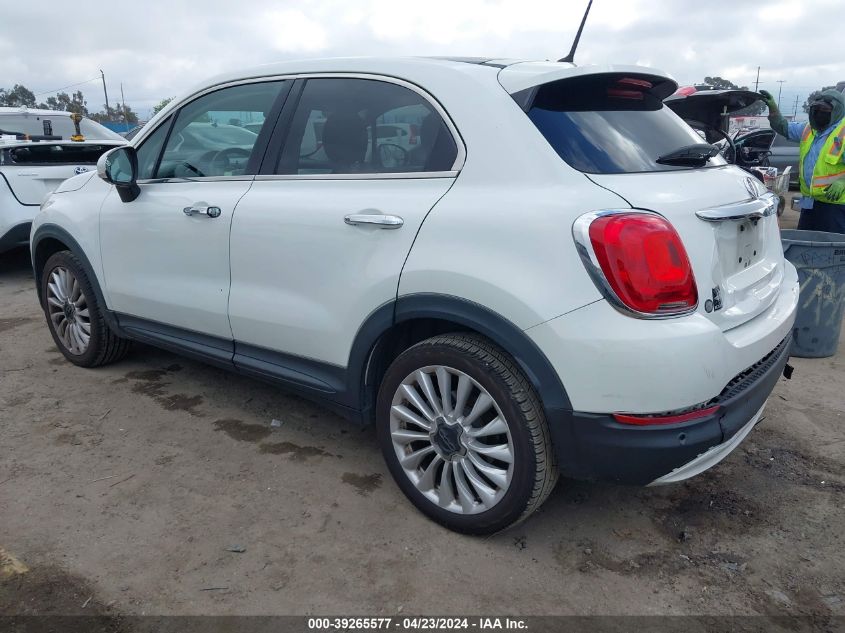 2016 Fiat 500X Lounge VIN: ZFBCFXDT7GP360198 Lot: 39265577