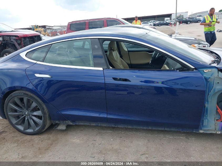 2017 Tesla Model S 100D/60D/75D/90D/P100D VIN: 5YJSA1E20HF185072 Lot: 39265609