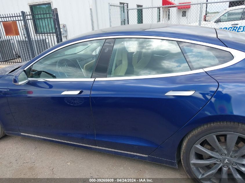 2017 Tesla Model S 100D/60D/75D/90D/P100D VIN: 5YJSA1E20HF185072 Lot: 39265609