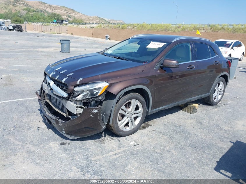 2017 Mercedes-Benz Gla 250 VIN: WDCTG4EB9HJ308245 Lot: 39265632