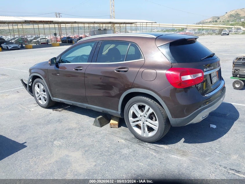 2017 Mercedes-Benz Gla 250 VIN: WDCTG4EB9HJ308245 Lot: 39265632