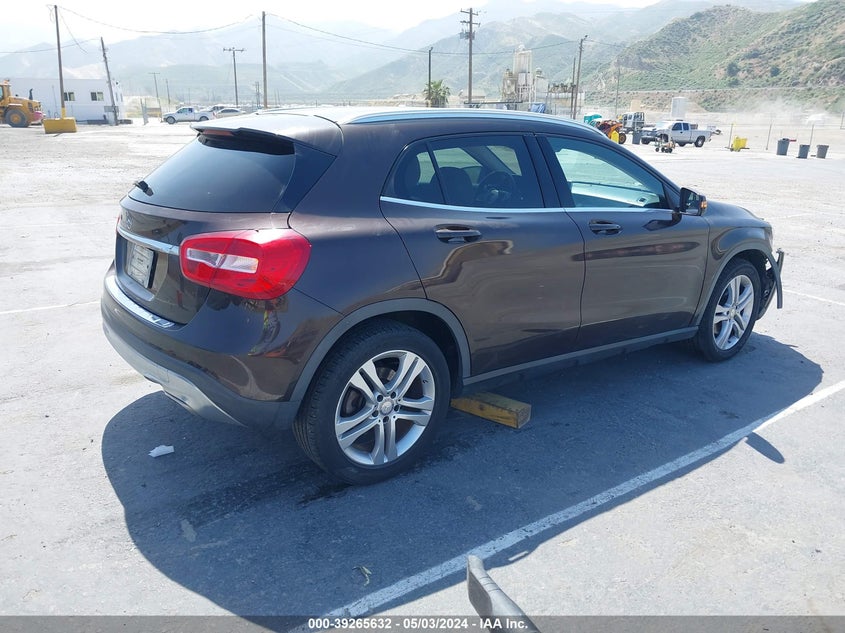 2017 Mercedes-Benz Gla 250 VIN: WDCTG4EB9HJ308245 Lot: 39265632