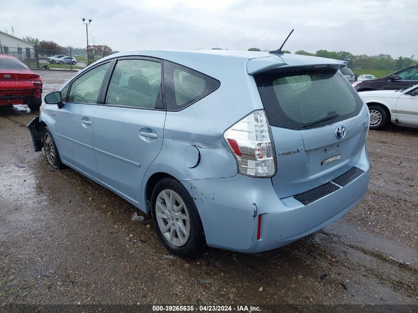 2013 Toyota Prius V Three VIN: JTDZN3EU4D3199516 Lot: 39265635