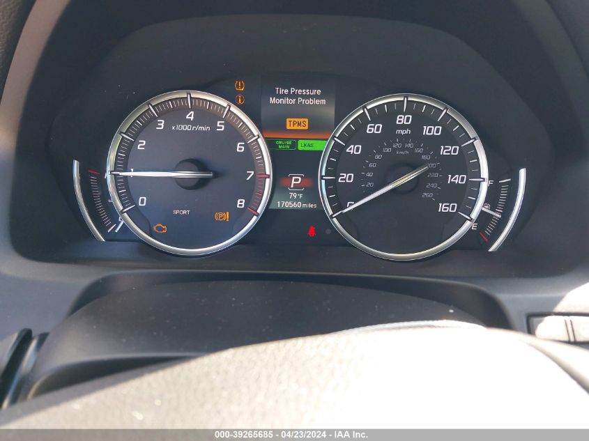 2015 Acura Tlx V6 Tech VIN: 19UUB2F57FA016775 Lot: 39265685