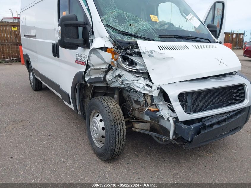 2021 Ram Promaster 2500 High Roof 159 Wb VIN: 3C6LRVDG4ME565587 Lot: 39265730