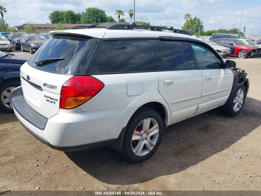 2007 Subaru Outback 2.5Xt Limited VIN: 4S4BP63CX74340056 Lot: 39265748