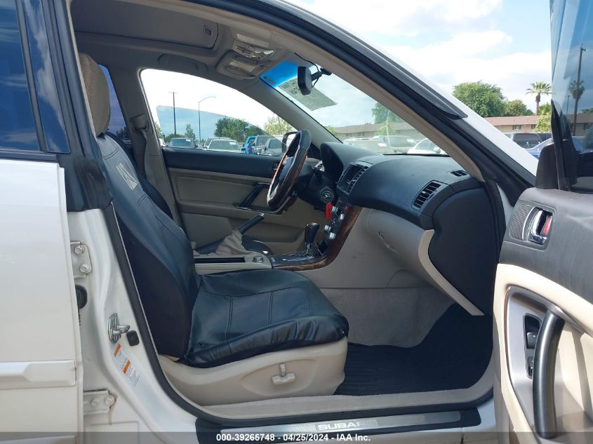 2007 Subaru Outback 2.5Xt Limited VIN: 4S4BP63CX74340056 Lot: 39265748