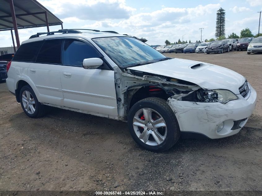 2007 Subaru Outback 2.5Xt Limited VIN: 4S4BP63CX74340056 Lot: 39265748