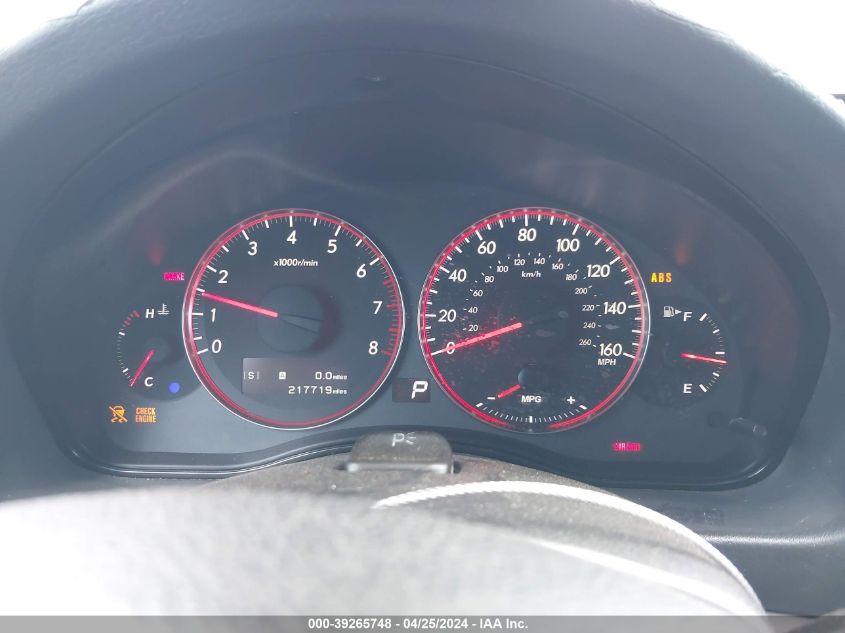 2007 Subaru Outback 2.5Xt Limited VIN: 4S4BP63CX74340056 Lot: 39265748