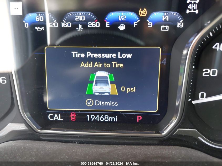 2021 GMC Sierra 1500 4Wd Short Box Denali VIN: 1GTU9FEL5MZ389930 Lot: 39265760