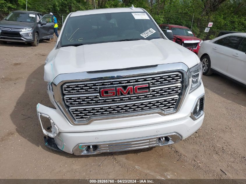 2021 GMC Sierra 1500 4Wd Short Box Denali VIN: 1GTU9FEL5MZ389930 Lot: 39265760