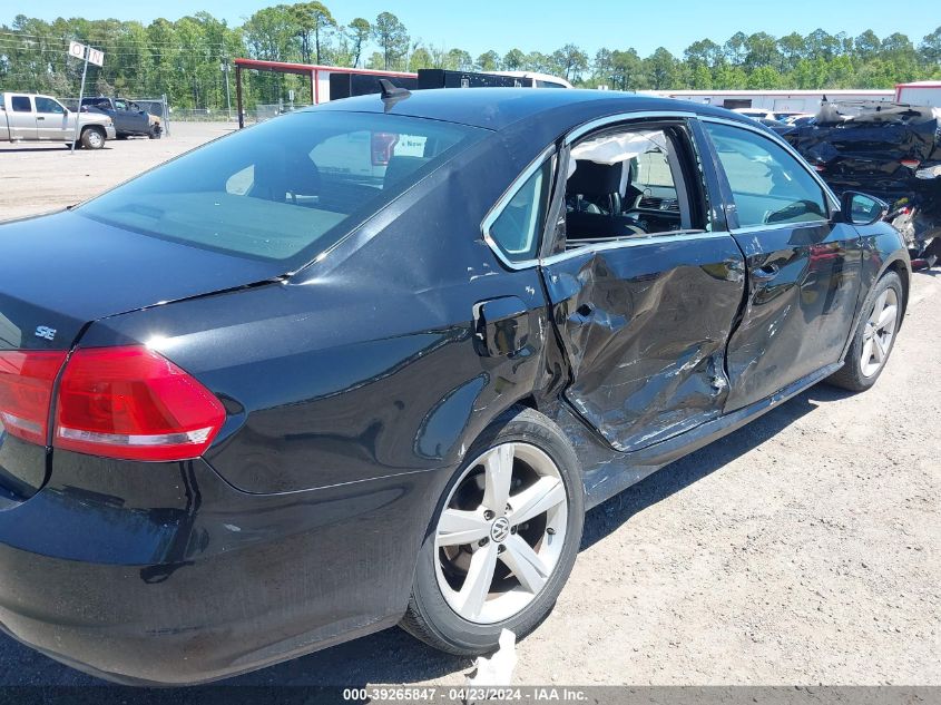 2012 Volkswagen Passat 2.5L Se VIN: 1VWBP7A39CC070425 Lot: 39265847