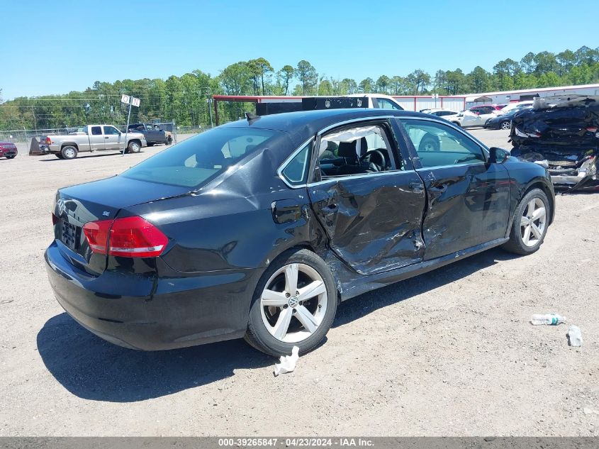 2012 Volkswagen Passat 2.5L Se VIN: 1VWBP7A39CC070425 Lot: 39265847