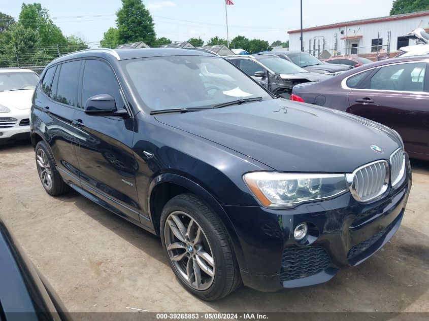 2016 BMW X3 xDrive28I VIN: 5UXWX9C57G0D74120 Lot: 39265853