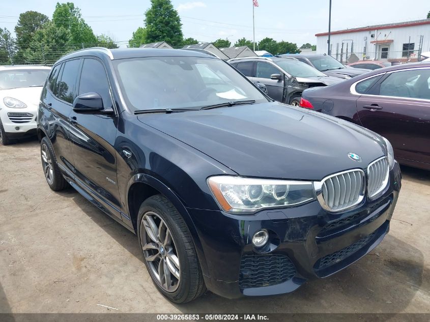 2016 BMW X3 xDrive28I VIN: 5UXWX9C57G0D74120 Lot: 39265853