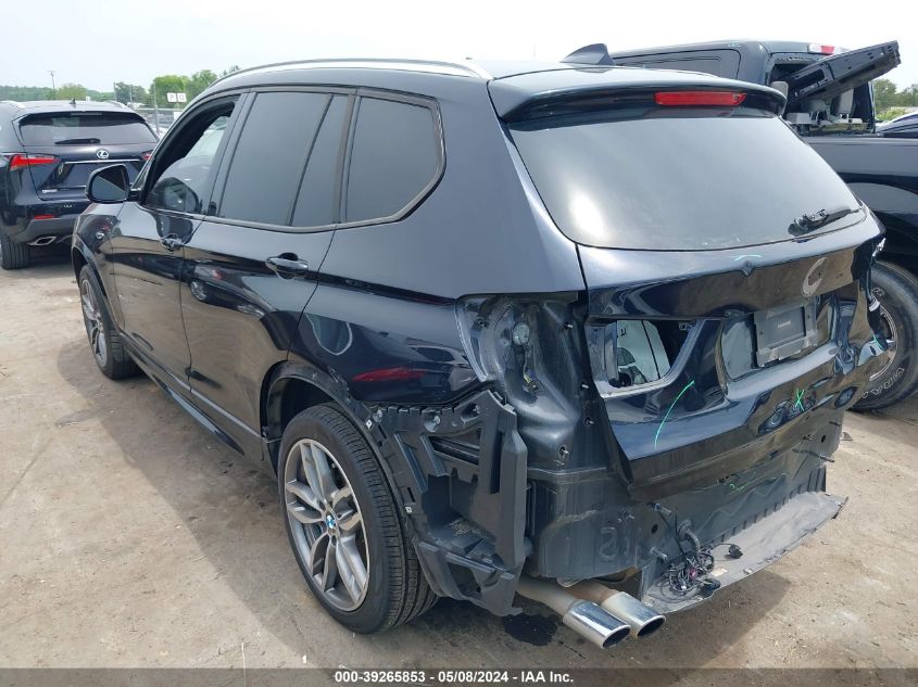 2016 BMW X3 xDrive28I VIN: 5UXWX9C57G0D74120 Lot: 39265853