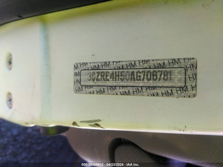 2010 Honda Cr-V Ex VIN: 3CZRE4H50AG706781 Lot: 39265912