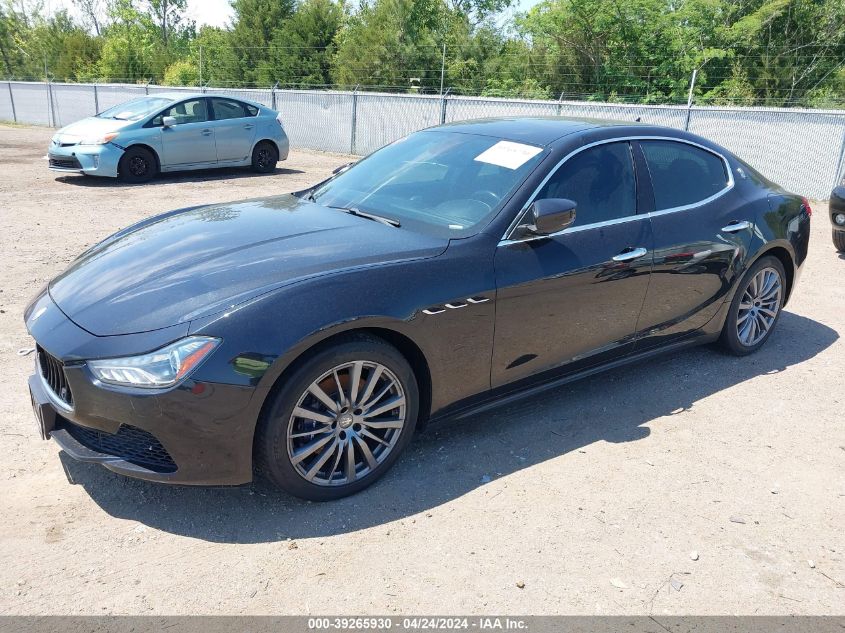 VIN ZAM57XSL0H1220936 2017 MASERATI GHIBLI