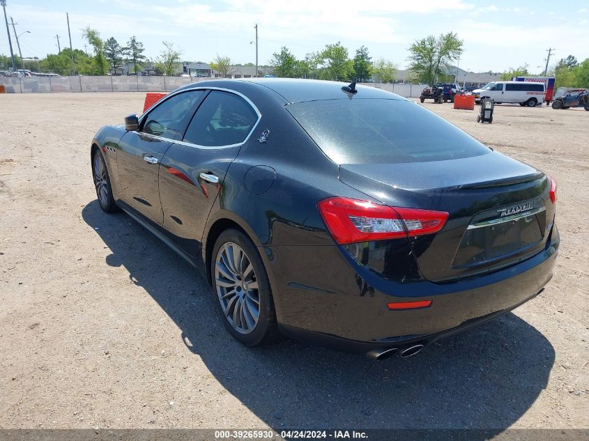 VIN ZAM57XSL0H1220936 2017 MASERATI GHIBLI