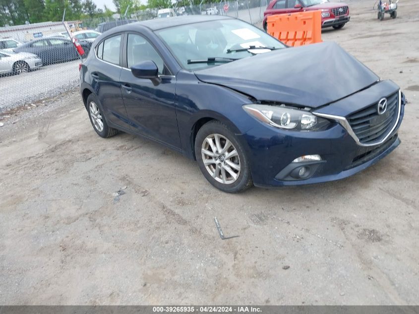 2015 MAZDA MAZDA3 I TOURING - JM1BM1L74F1272095