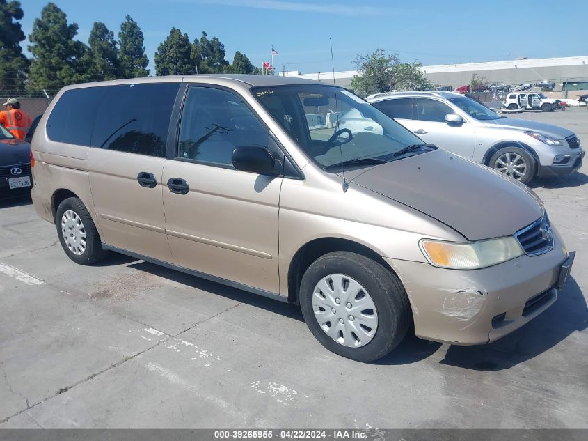 2002 Honda Odyssey Lx VIN: 5FNRL18542B007655 Lot: 39265955