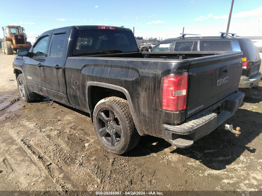 Vin: 1gtv2lec3hz110309, lot: 39750577, gmc sierra 1500 20173