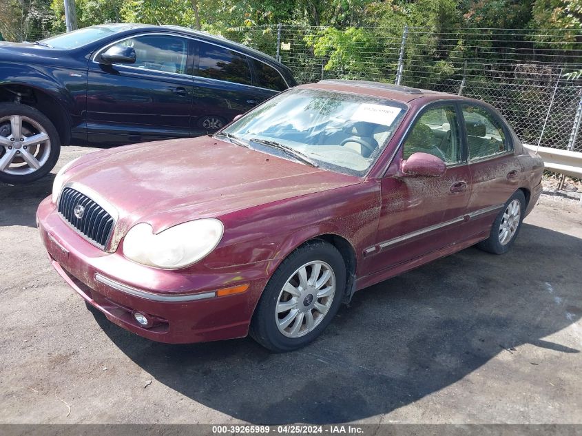 KMHWF35H52A684822 | 2002 HYUNDAI SONATA