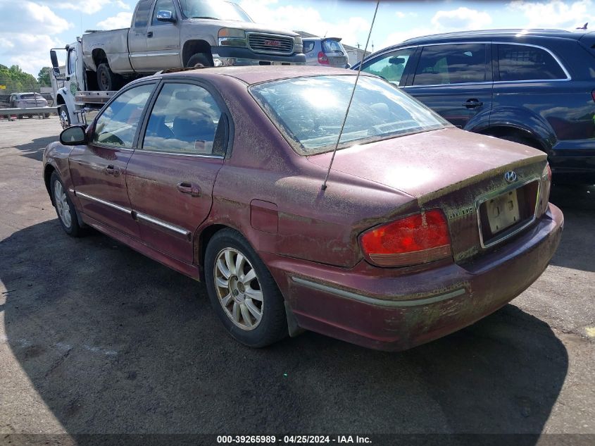 KMHWF35H52A684822 | 2002 HYUNDAI SONATA