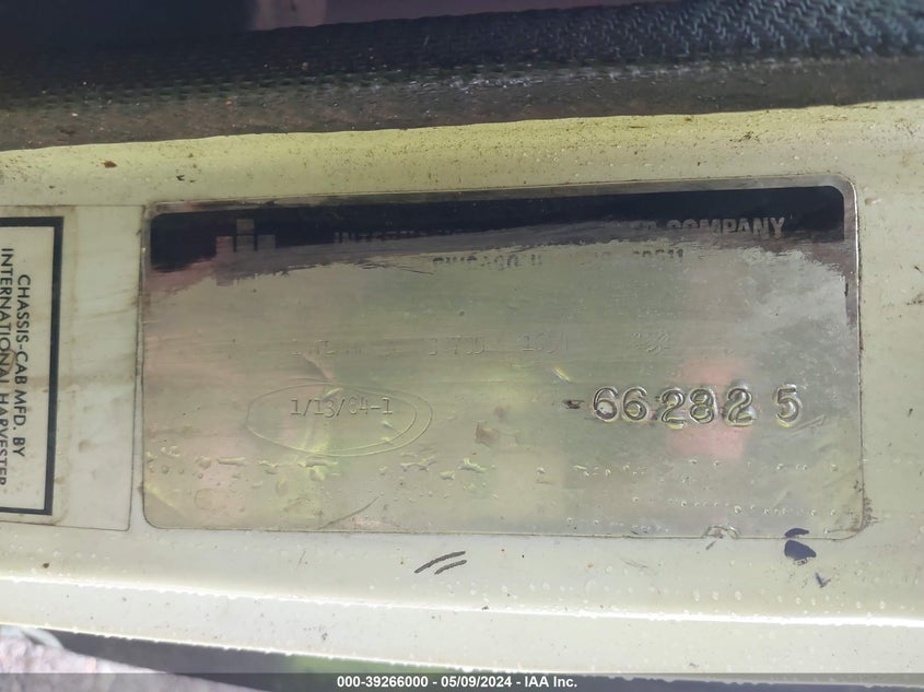 1984 International S-Series 1654 VIN: 1HTLAHEM3EHA32735 Lot: 39266000